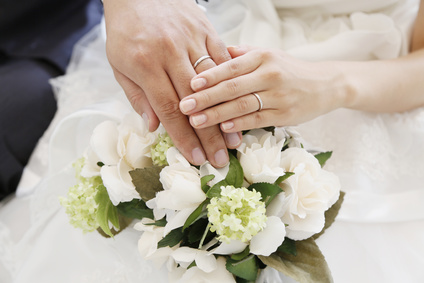花嫁の手